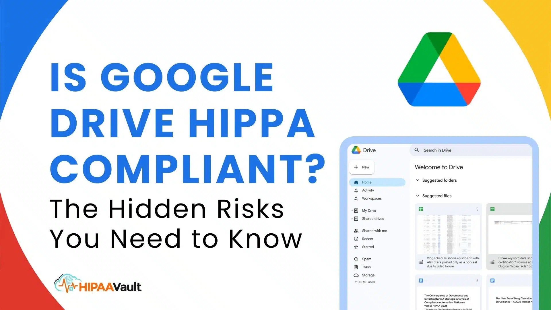 Is Google Drive HIPAA Compliant? The Hidden Risks You Need to Know