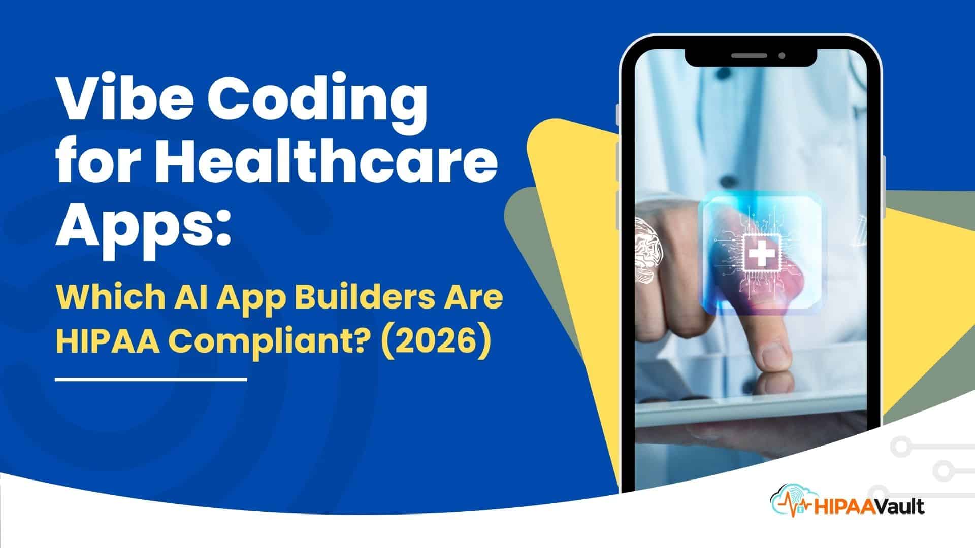 Vibe Coding for Healthcare Apps: Which AI App Builders Are HIPAA Compliant? (2026)