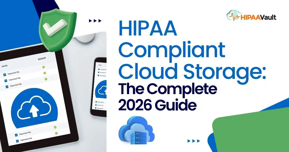 HIPAA Compliant Cloud Storage 2026