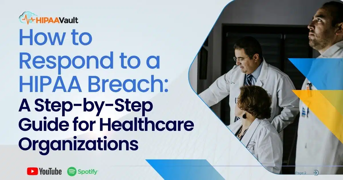 How to Respond to a HIPAA Breach