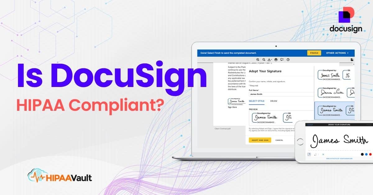 Is DocuSign HIPAA Compliant?