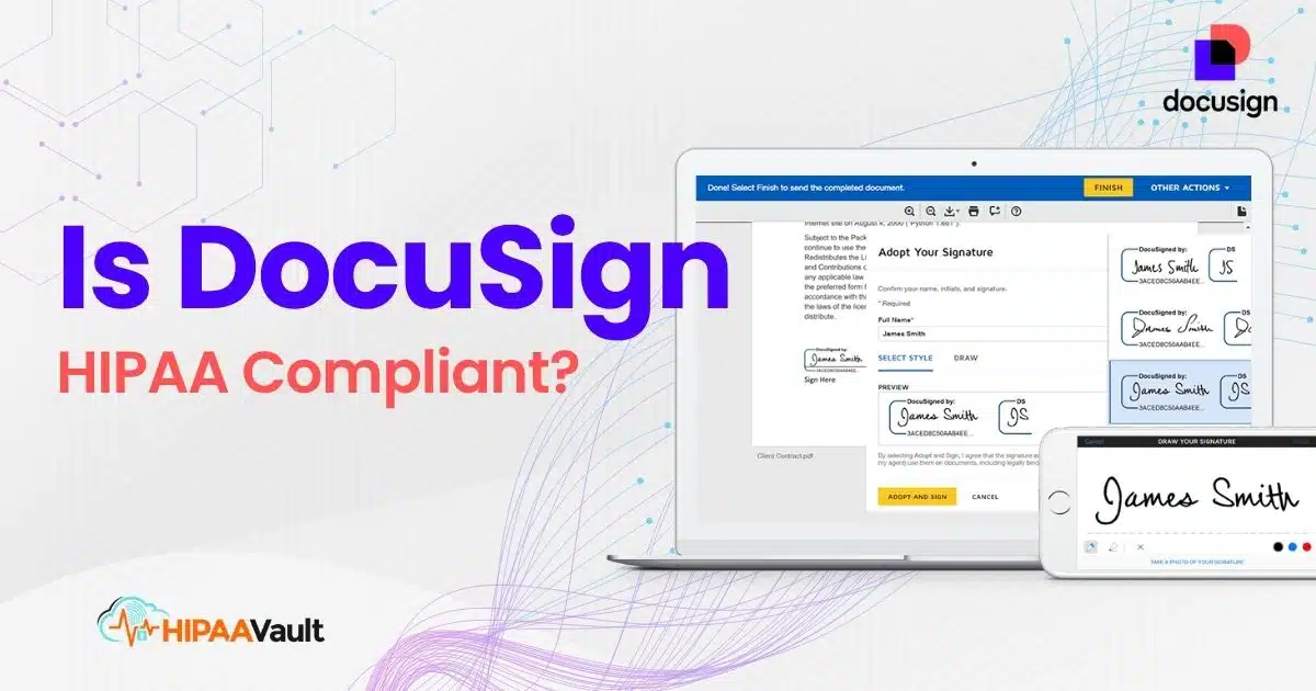 Is DocuSign HIPAA Compliant?